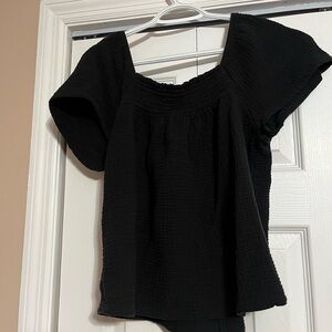 Maternity Black Women's Top